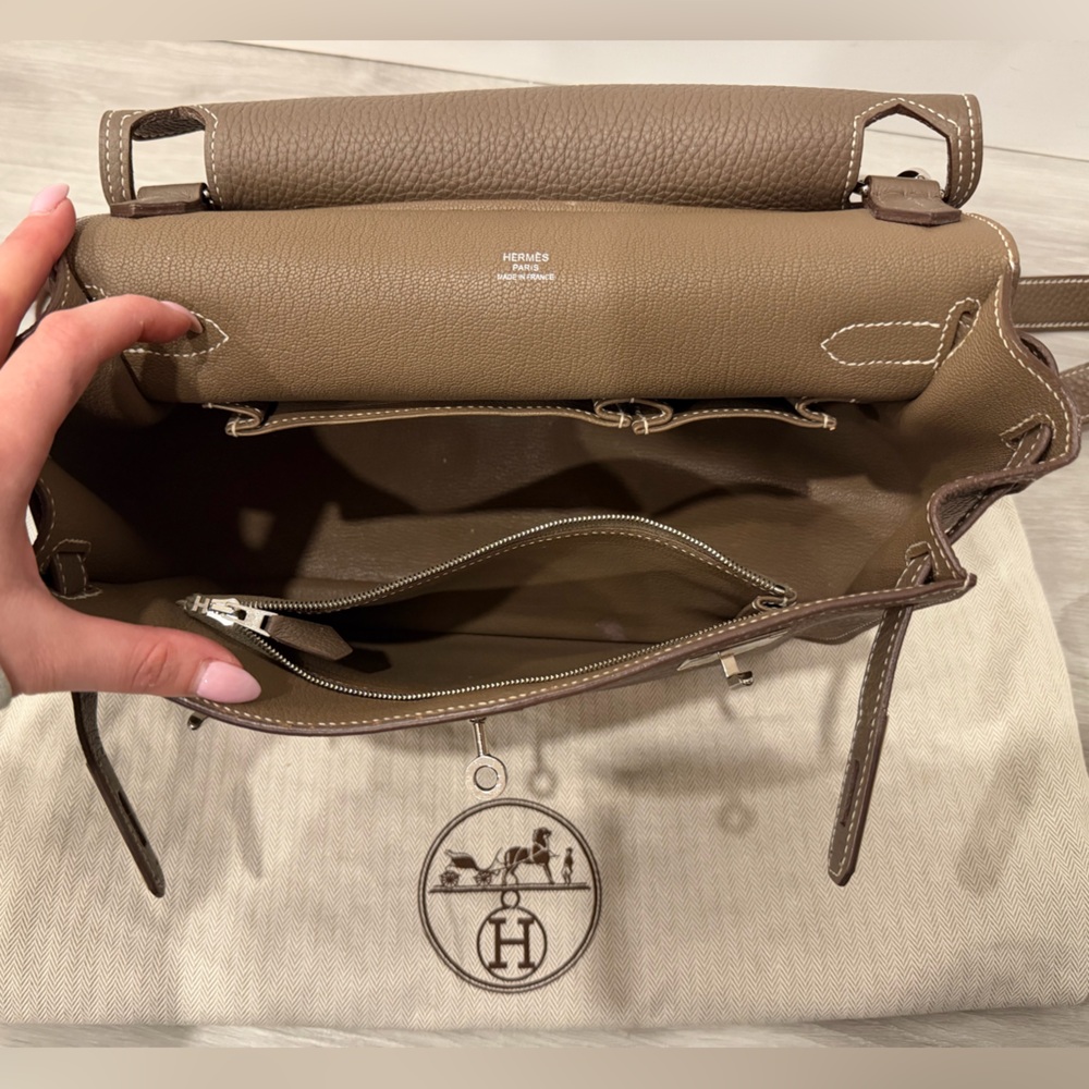 Brown Leather Women's Bag - Picture 6 of 7
